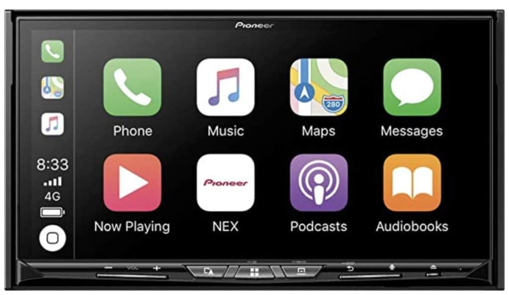 this is a picture of the Pioneer AVIC W8500NEX radio