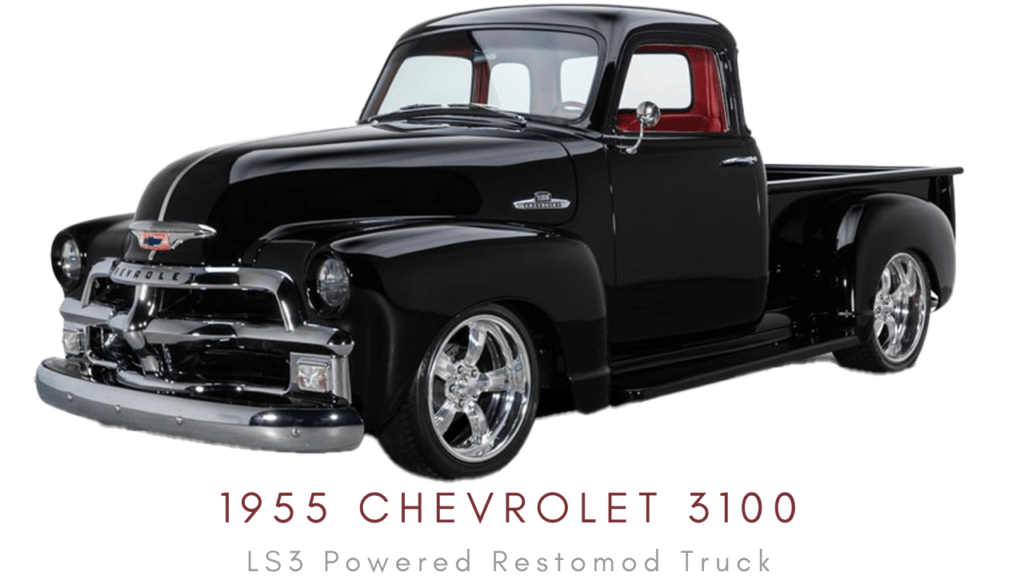 LS3 Swapped Motor in the 1955 Chevrolet 3100 Powered Restomod Truck
