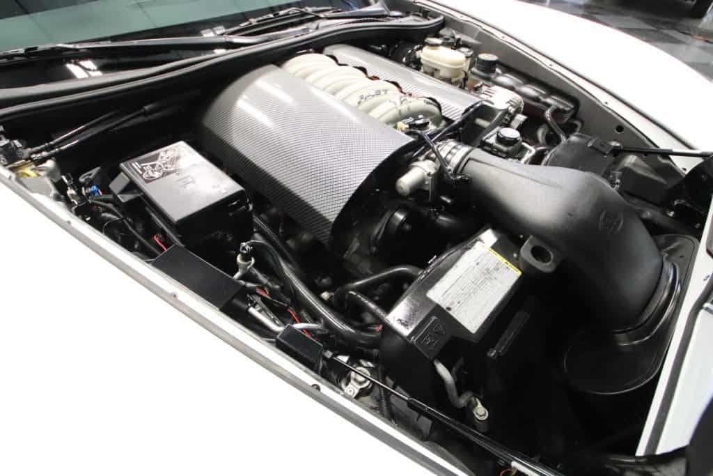 LS engine in the 1963 Chevrolet Corvette Restomod