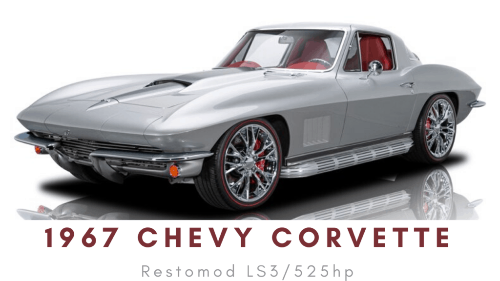power is great in this 1956 Chevrolet Corvette  Restomod