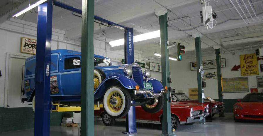 Two Post Car lift for a classic car or restomod