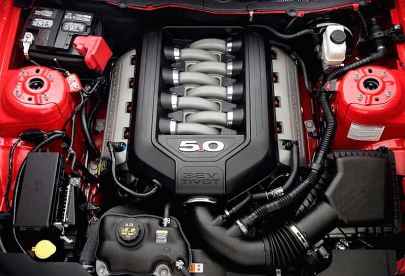 this is a picture of the coyote 5.0 engine