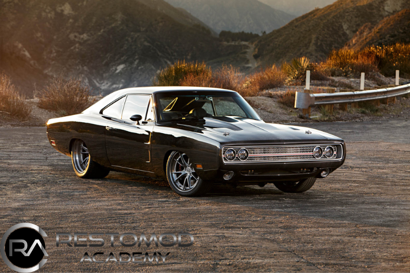 Picture of a Dodge Charger Restomod